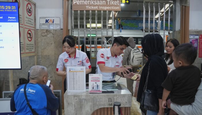 ​H+4 Lebaran, KAI Commuter Area 2 Bandung Layani Lebih dari 844 Ribu Penumpang