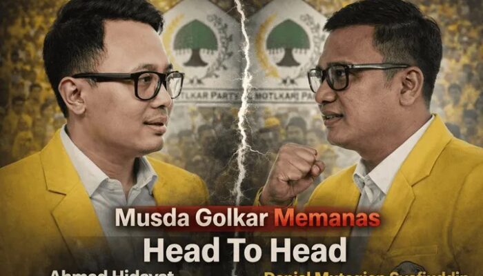 Duel Panas Musda Golkar Jabar: Ahmad Hidayat vs Daniel Mutaqien Berebut Kursi Ketua