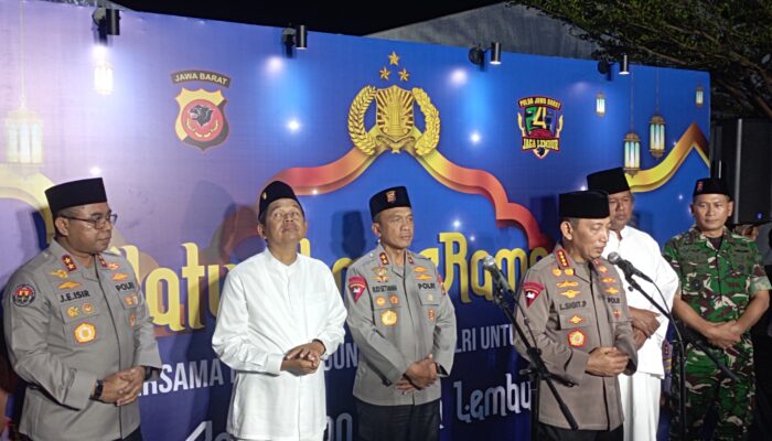 Jaga Kondusivitas Jabar, Kapolri Tekankan Kebersamaan di Hadapan Tokoh Agama dan Masyarakat