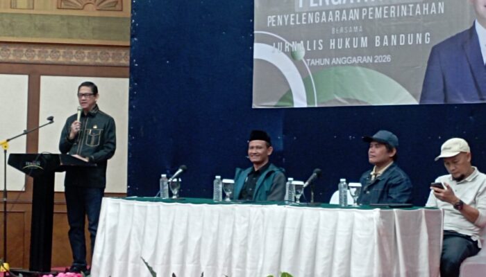 Bersama Jurnalis Hukum Bandung, MQ Iswara Soroti Program Pemerintah dan APBD Jabar 2026