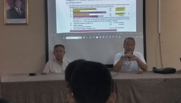 Bahas HET LPG, Kepala Daerah Tasik Diem-Diem Bae