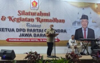 Ketua Gerindra Jabar Minta Kader Kawal Program Prioritas Presiden