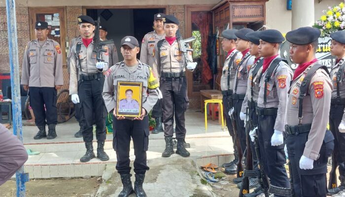 Dedikasi Hingga Akhir, Bhabinkamtibmas Meninggal Dunia Saat Jalankan Dinas  ‎