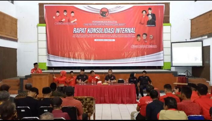DPD PDI Perjuangan Jabar Tegaskan Komitmen Kerakyatan Lewat Konsolidasi di Sumedang
