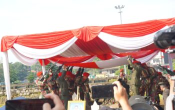 Pangdam III/Siliwangi Hadiri Pemakaman Militer Mayor Inf (Anumerta) Zulmi Aditya