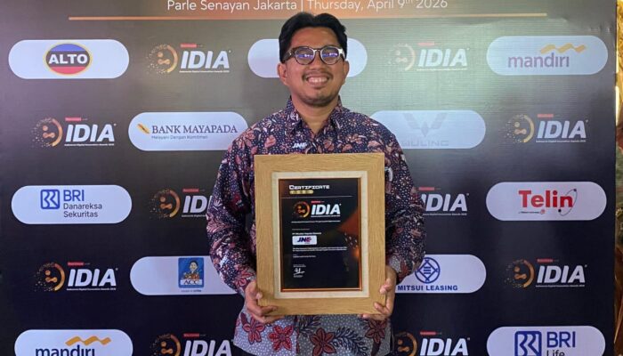 JNE Raih Penghargaan di IDI Awards 2026