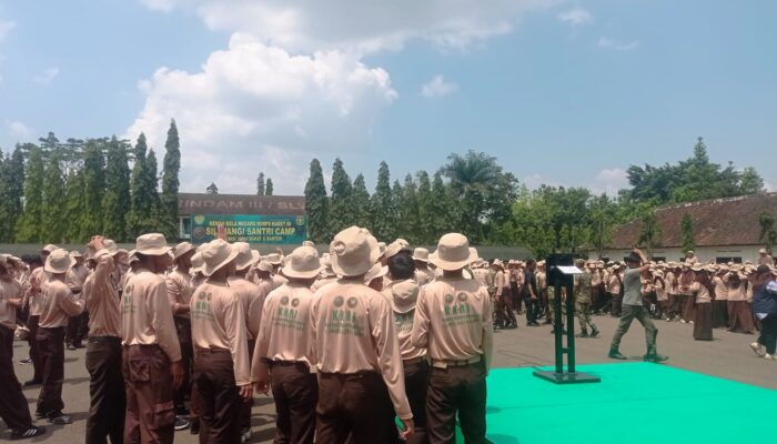 Bukan Sekadar Baris-berbaris, Siliwangi Santri Camp Jadi Bekal Santri Jaga Kedaulatan NKRI