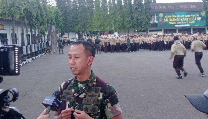 Danrindam III/Siliwangi Gembleng Santri Jadi Benteng Penangkis Radikalisme
