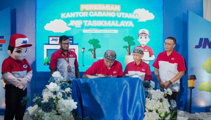 JNE Resmikan Kantor Cabang Utama Tasikmalaya