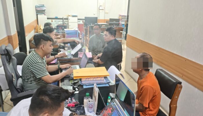 Unit PPA Polres Garut Jebloskan Ayah Penoda Anak Kandung ke Sel Tahanan