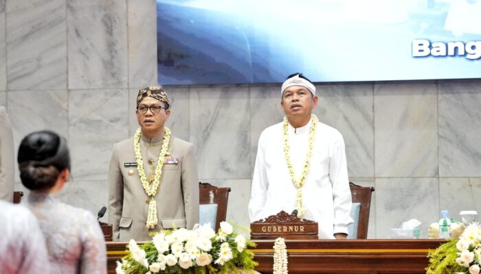 KDM Blak-blakan di Paripurna DPRD: Bandung Itu Bendungan, Harus Banyak Danau