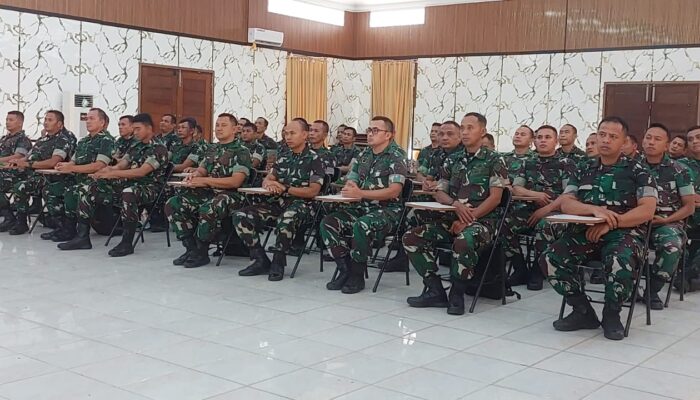 Genjot Mutu Prajurit, Dirdik Kodiklatad Gelar MTT Bindik di Tiga Rindam