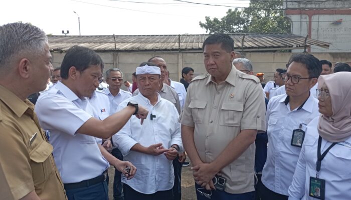 Menteri Ara Tinjau Lahan KAI Kiaracondong, Bakal Disulap Jadi Hunian Vertikal untuk Rakyat Kecil