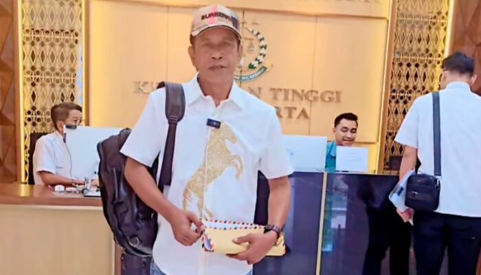 Gempur Dugaan Korupsi di Kementrian PU, Moh Raslin Chily Datangi Kejati DKI, Bawa Bukti Tambahan