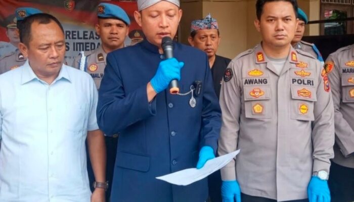 Polres Sumedang Bongkar Praktik Penyuntikan Gas LPG Subsidi di Tanjungsari