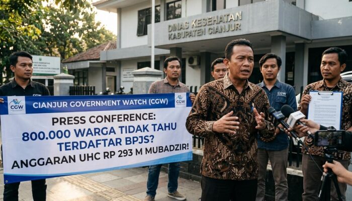 CGW Sebut Anggaran UHC Rp 293 Miliar Mubazir, 800 Ribu Warga Tak Tahu Terdaftar BPJS