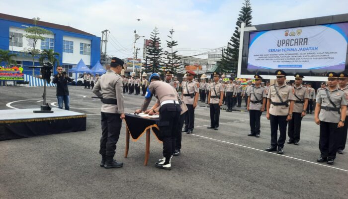 Terjadi Rotasi 12 Perwira, Kapolres Tasikmalaya Ingatkan Jabatan Adalah Amanah untuk Pelayanan dengan Ikhlas