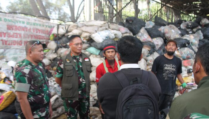 Urai Benang Kusut Sampah, Dansatgas Citarum Harum dan Dansektor 9 Tinjau Inovasi APS di Bandung ​