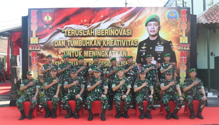 Sambangi Makodim 0722/Kudus, Pangdam IV/Diponegoro Tekankan Loyalitas Tegak Lurus dan Zero Pelanggaran