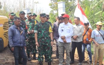 Wasev TMMD ke-128, Brigjen TNI Aji Mimbarno Puji Sinergitas Prajurit dan Warga Malangbong