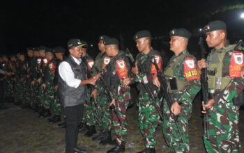 424 Prajurit Yonif 301/PKS Kembali dari Tugas Freeport