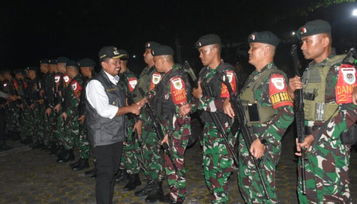 424 Prajurit Yonif 301/PKS Kembali dari Tugas Freeport