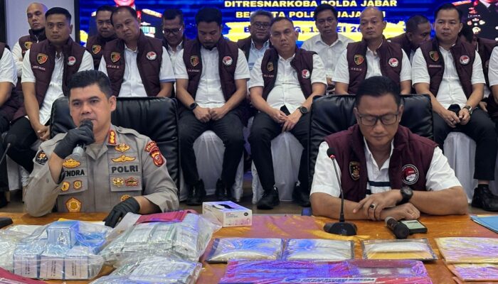 Komitmen Berantas Narkotika, Polda Jabar Amankan 593 Tersangka dan Setengah Juta Butir Obat Keras