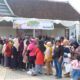 Antusiasme Warga Tinggi, Gerakan Pangan Murah Sumedang Dipadati Pembeli