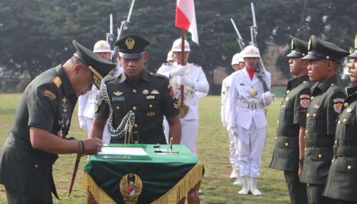Pimpin Pelantikan Dikmata 2026, Dankodiklatad: Ini Awal Pengabdian Prajurit yang Tangguh