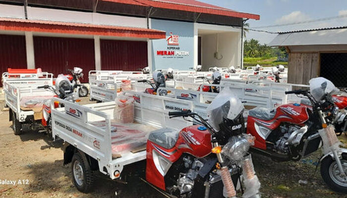 Genjot Roda Ekonomi Desa, 50 Motor Roda Tiga Siap Mengaspal di KDKMP Ciamis dan Banjar