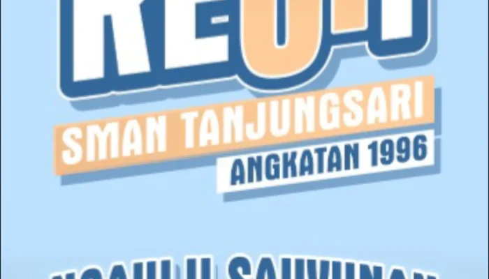 Catat! Reuni SMAN Tanjungsari Angkatan 96, Digelar di Pangjugjugan Sumedang