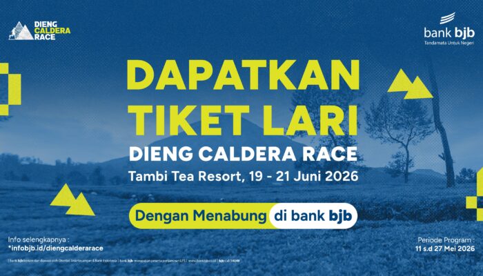 Nabung di Bank bjb Bisa Dapat Kesempatan Ikut Dieng Caldera Race 2026