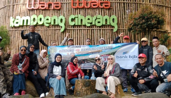 ​Pererat Silaturahmi Tanpa Sekat, Jurnalis Hukum Bandung Kunjungi Wisata Alam Kampung Ciherang