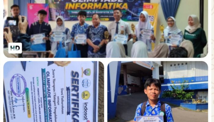 Menembus Batas Logika: Siswa SMPN 2 Conggeang, Sekolah di Kaki Gunung Tampomas, Ukir Prestasi di Ajang Informatika Kabupaten