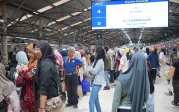 Efek Diskon 30 Persen, Penumpang Kereta Api Daop 2 Bandung Melonjak Drastis