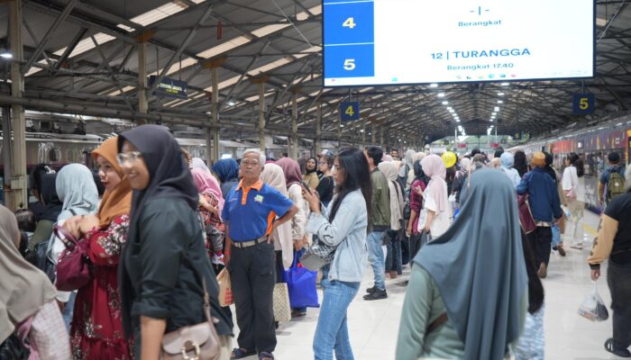 Efek Diskon 30 Persen, Penumpang Kereta Api Daop 2 Bandung Melonjak Drastis