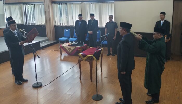 Hanafi Dilantik Jadi Pj Sekda Kota Tasikmalaya