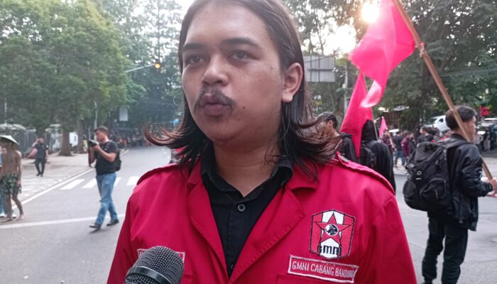 GMNI Bandung Kembali Geruduk Gedung DPRD Jabar, Bawa 6 Tuntutan untuk Pemerintah Pusat