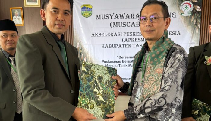 Menang Mutlak, Kepala Puskesmas Pagerageung H. Yoyo Suhartoyo Nahkodai DPC APKESMI Kabupaten Tasikmalaya