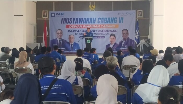 Target Tinggi DPD PAN Kabupaten Tasikmalaya, Tingkatkan 100 Persen Perolehan Suara