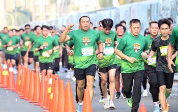 Lautan Manusia di Monas, Letjen Mohamad Hasan Hadiri Kostrad Run 2026