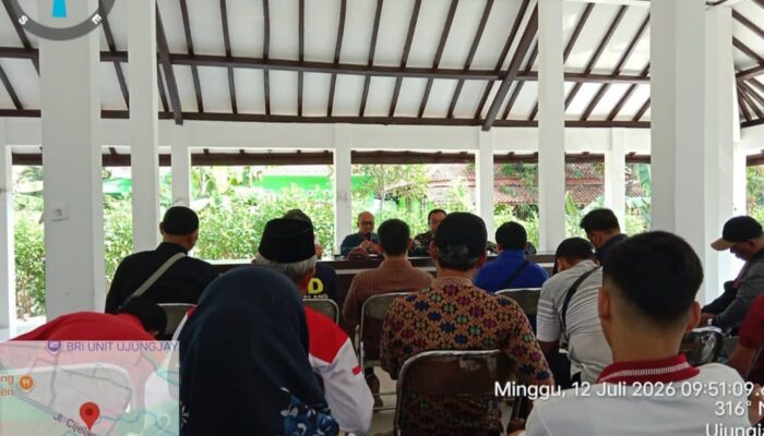 Matangkan Teknis Lapangan, Forkopimcam Ujungjaya dan Gapoktan Rapatkan Barisan Jelang Panen Raya
