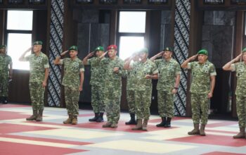 Hadiri Kenaikan Pangkat Pati Mabesad, Wadan Kodiklatad Tegaskan Dukungan Pembinaan Karier TNI AD