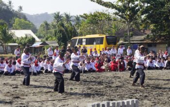 Ribuan Pendekar Berkumpul di Bantul, Letjen TNI Mohamad Hasan Resmi Buka UKTNas Merpati Putih 2026