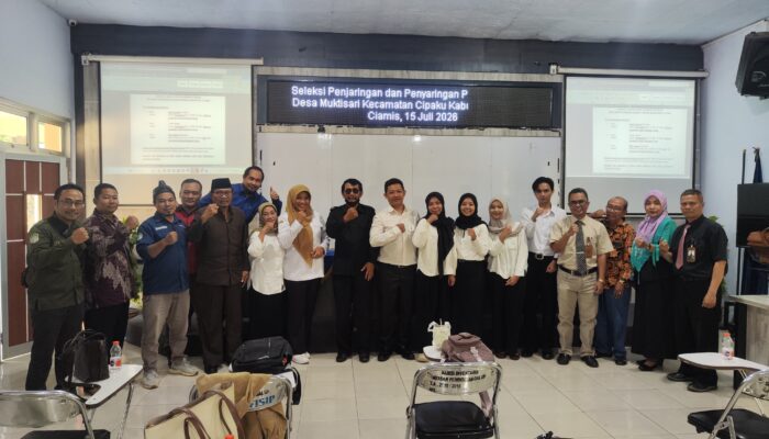 Seleksi Perangkat Desa Muktisari Ciamis Ada Tes Pidato