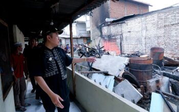 Pemkot Bandung Pastikan Beri Bantuan dan Perbaikan Rumah Korban Kebakaran Babakan Ciparay
