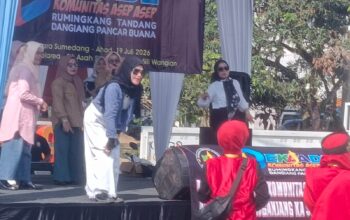 Diinvasi Pasukan ‘BUAS’ dan Ribuan Asep, Pelataran Gedung Negara Sumedang Mendadak Hebring