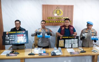 Sikat Jaringan Narkoba, Polres Karawang Ringkus 32 Tersangka