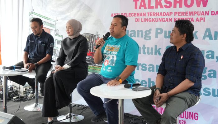 Ciptakan Ruang Publik Aman, KAI Daop 2 Bandung Gandeng Berbagai Elemen Kampanye Cegah Pelecehan Seksual