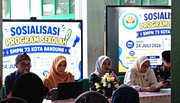 Sinergi Orang Tua dan Sekolah, Kepala SMPN 73 Bandung Tekankan Pentingnya Karakter Anak